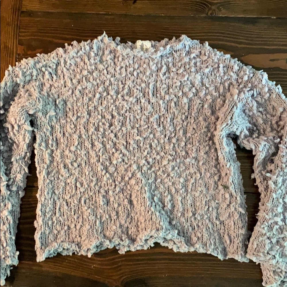 grey sweater